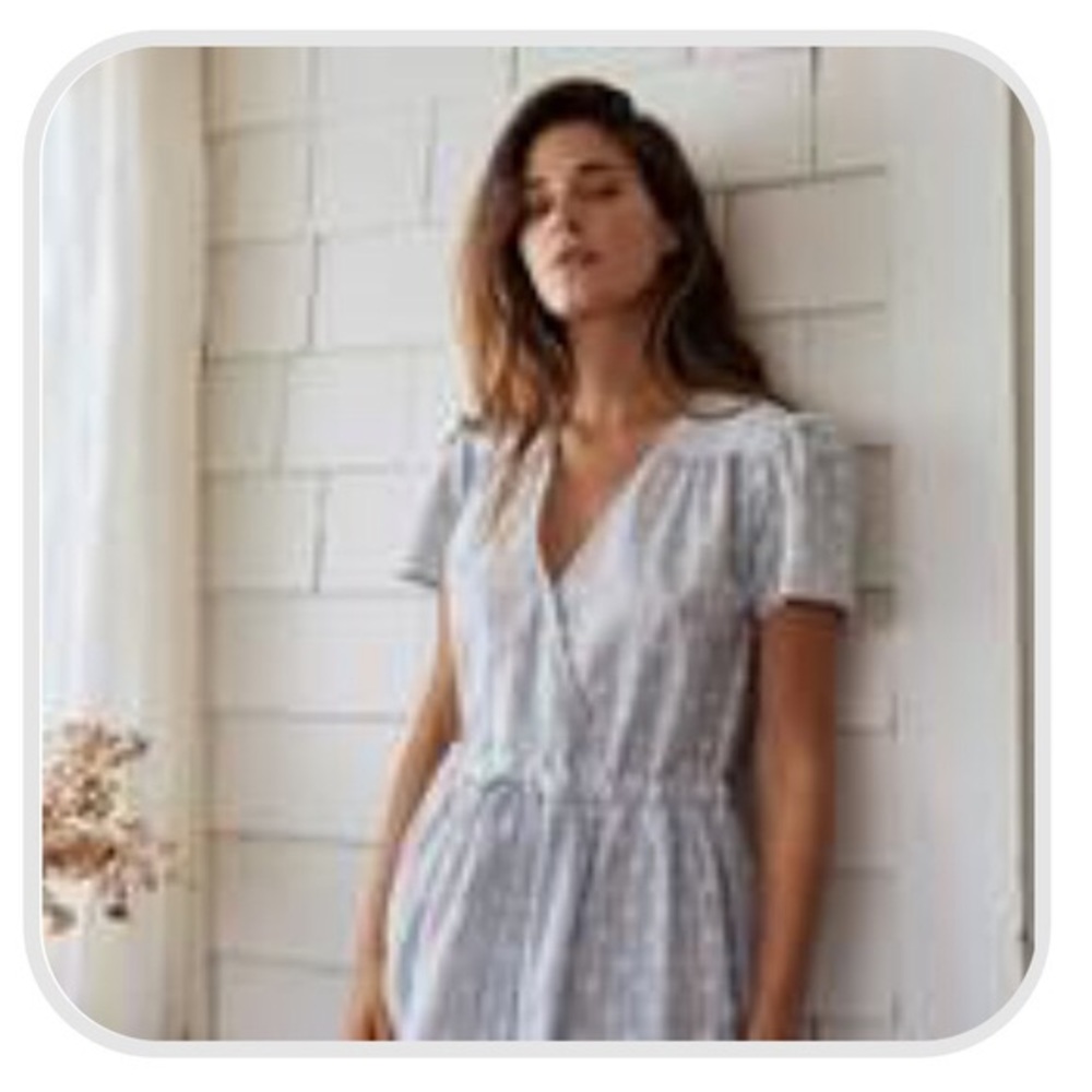 Christy Dawn - Dawn dress blue stripe